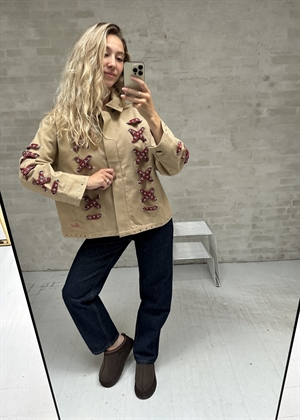 Dagny jakke Sand Sissel Edelbo 